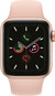 Apple Watch Series 5 40mm Goud Aluminium Roze Sportband