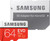 Samsung microSDXC EVO+ 64 GB 100MB/s CL 10 + SD adapter