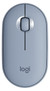 Logitech Pebble M350 Draadloze Muis Blauw