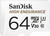 Sandisk MicroSDXC High Endurance 64GB 40MB/s