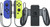 Nintendo Switch Set Joy-Con Bleu/Jaune Néon + Nintendo Switch Support de Recharge Joy-Con