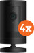 Ring Stick Up Cam Battery Black 4-pack