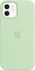 Apple iPhone 12 / 12 Pro Silicone Back Cover with MagSafe Pistachio Green