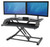 Fellowes Corsivo Station de Travail Assis-Debout Noir