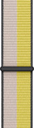 Apple Watch 42/44/45mm Nylon Sport Loop Watch Strap Oat Milk/Lemon Zest