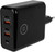 BlueBuilt Power Delivery and Quick Charge Charger with 5 USB Ports 20W Black