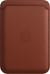 Apple Leather Card Wallet for iPhone with MagSafe Umber