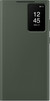 Samsung Galaxy S23 Ultra Clear View Book Case Groen