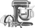KitchenAid Artisan Bowl-Lift 5KSM70SHXEMS Medallion Silver