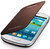 Samsung Galaxy S III Mini Flip Cover Amber Brown