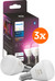 Philips Hue Luster Spherical Light White and Color E14 6-pack