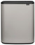 Brabantia Bo Touch Bin Prullenbak 2 x 30 liter Soft Grey