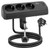 ACT AC2480 Desk Power Strip 3-way 1.5m 3x USB 30W Black