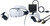Sony PlayStation VR2 + Adaptateur PC + DisplayPort 1.4 Câble 3 Mètres