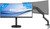 Philips 346E2CUAE/00 + BlueBuilt Monitorarm Mechanische Veer voor 1 Ultrawide Monitor