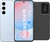 Samsung Galaxy S24 FE 128GB Blauw 5G + Clear View Book Case Zwart