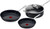 Tefal Cook Prima by Jamie Oliver Frying Pan Set 24cm + 28cm + High-Sided Skillet 26cm
