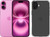 Apple iPhone 16 Plus 128GB Pink + BlueBuilt Protective Back Cover Transparent