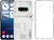 Nothing Phone (3a) 256GB White 5G + Just in Case Back Cover Transparent