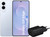 Samsung Galaxy S25 Edge 256GB Blauw 5G + Samsung Oplader 25 Watt Zwart