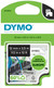DYMO Flexible Nylon 12mm x 3,5m Zwart Wit Labels