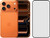Apple iPhone 17 Pro 256GB Oranje + BlueBuilt Screenprotector Glas