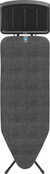 Brabantia Strijkplank C 124 x 45 cm Denim Black Stoomunithouder