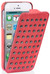 Decoded Flip Case With Studs Apple iPhone 4/4S Roze