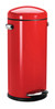 Simplehuman Retro Stepcan 30 Liter Rood