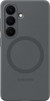 Samsung Galaxy S26 Plus Siliconen Back Cover met Magneet Zwart
