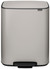 Brabantia Bo Pedaalemmer 2 x 30 Liter Soft Grey