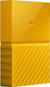 WD My Passport 4 TB Geel