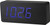 Gingko Slab Click Clock Zwart