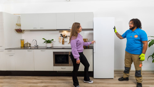 Fridge installation