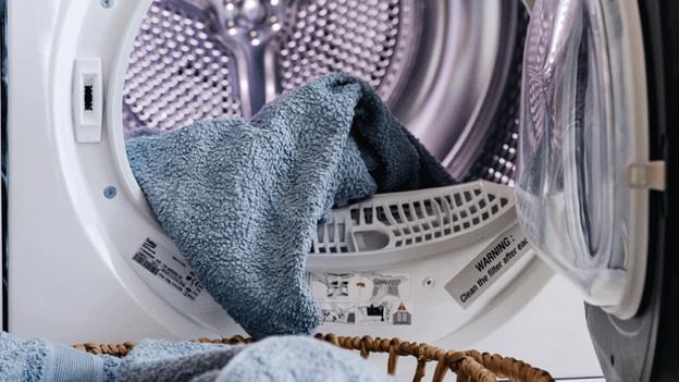 Kleding in de trommel