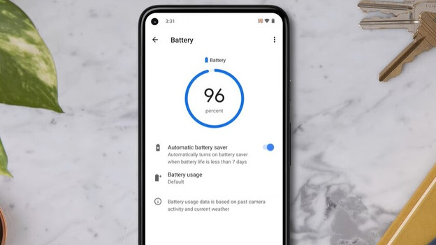 Google Nest batterij