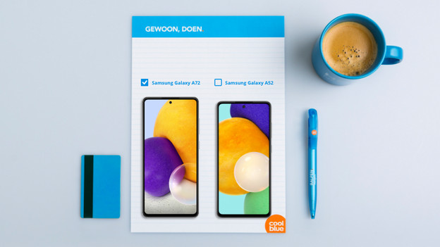 Samsung A72: 6.7-inch Full HD screen