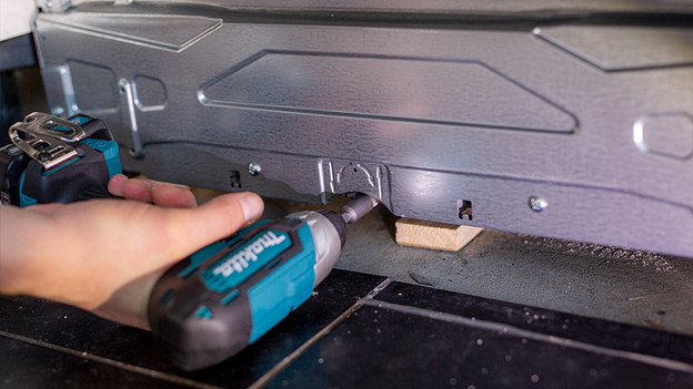 Remove the old dishwasher