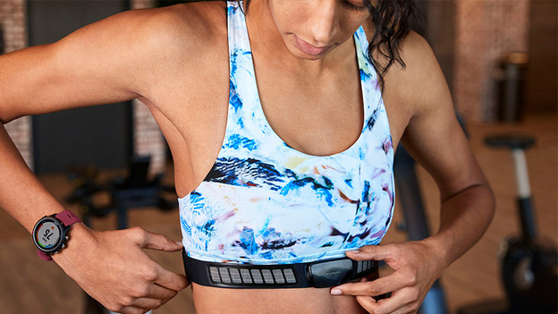 Fitness watch heart rate chest strap Foot Pod cadance