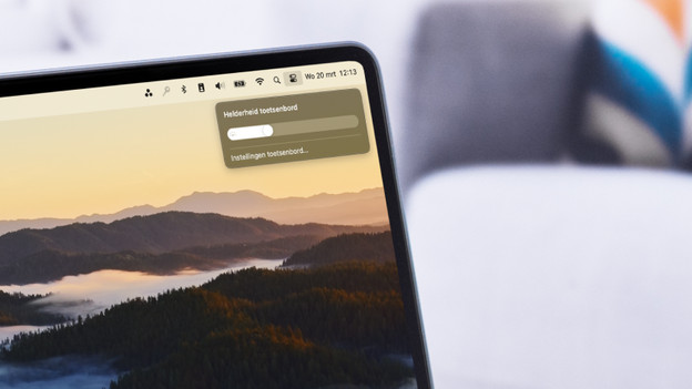 Menu settings MacBook
