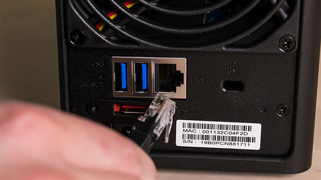 Ethernet poort NAS