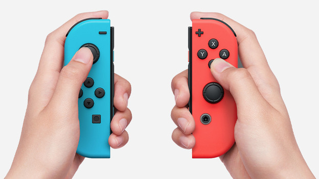 Joy-Con: suitable for handheld