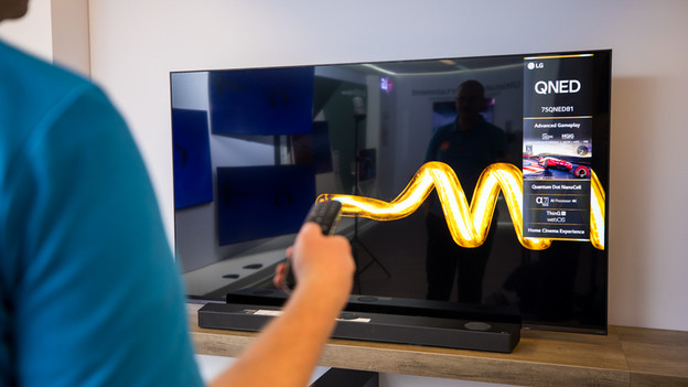 Contrast en zwartwaarden van de LG QNED816