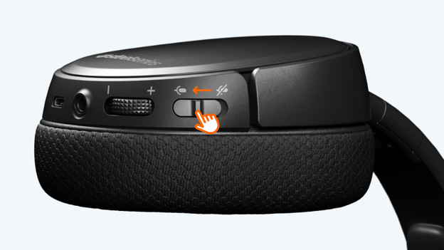 Check that your headset isn't on 'mute'