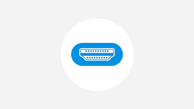 HDMI connection image.