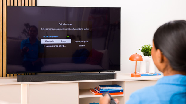 Geluidsinstellingen tv