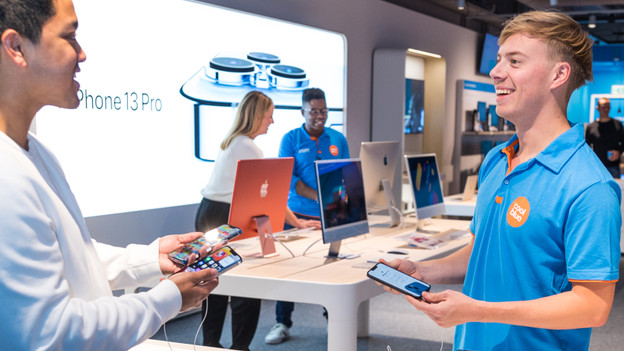 Bezoek de Apple shop