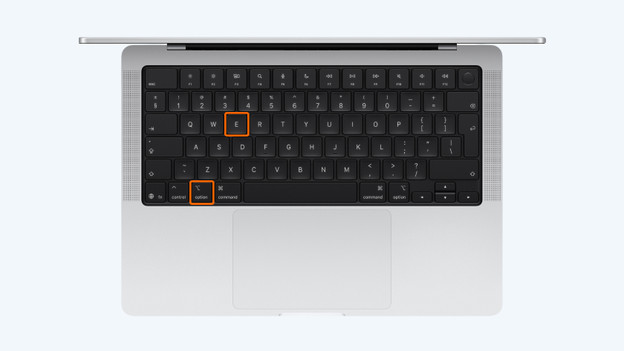 MacBook accent aigu