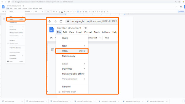 Open Microsoft Office bestanden in Google Workspace.