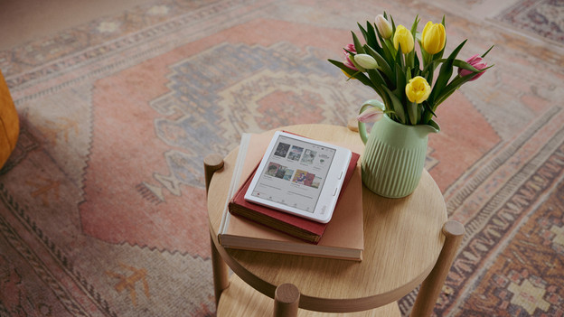 Kobo Libra Colour: knoppen en touchscreen